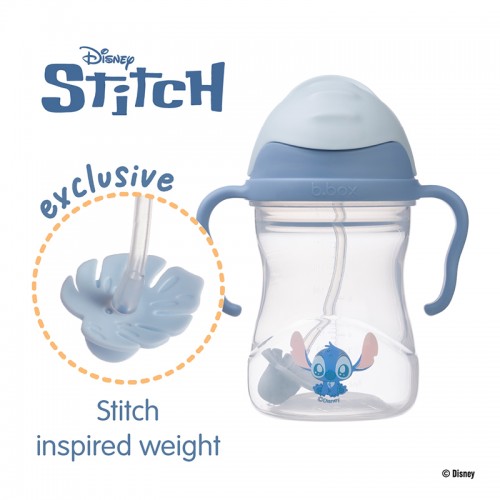 B.Box Disney Stitch Sippy Cup 8oz | 6 months+